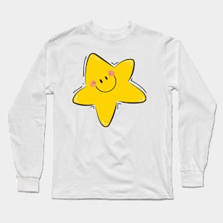 Cute Star Long Sleeve T-Shirt